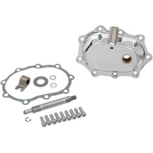 Heavy-Duty Kicker Cover Kit — 9-hole, 4-speed, Chrome