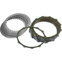 Carbon Fiber Clutch Plate Kit — carbon fiber friction, steel drive plates