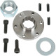 Spacer Insert — 0" offset, Chrome