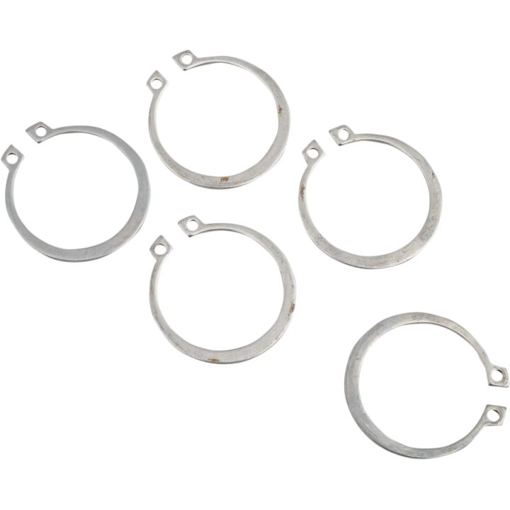 Snap Rings — 5 Pack, 5-speed, Silver