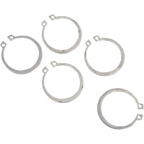 Snap Rings — 5 Pack, 5-speed, Silver