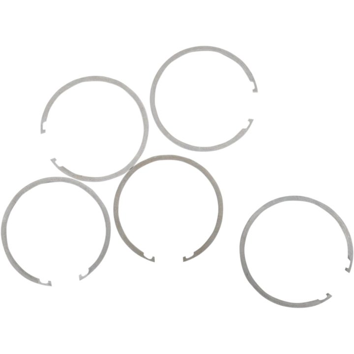 Snap Rings — Clutch bearing, 5-speed, 5-pack, Silver