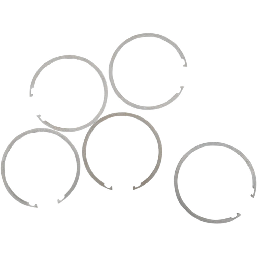 Snap Rings — Clutch bearing, 5-speed, 5-pack, Silver