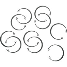 Snap Rings — 3/4 ring, clutch ramp, 5-speed, 10-pack, silver