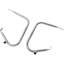 Saddlebag Protector — 7/8" (22.2 mm) diameter, left/right mounting, chrome