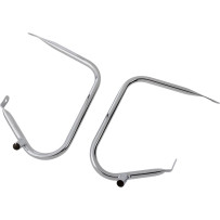Saddlebag Protector — 7/8" (22.2 mm) diameter, left/right mounting, chrome