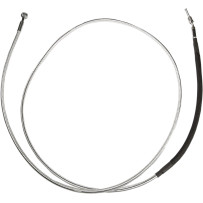 Alternate Length Hydraulic Clutch Line — 193 cm (76"), 10 mm 180° banjo, stainless steel