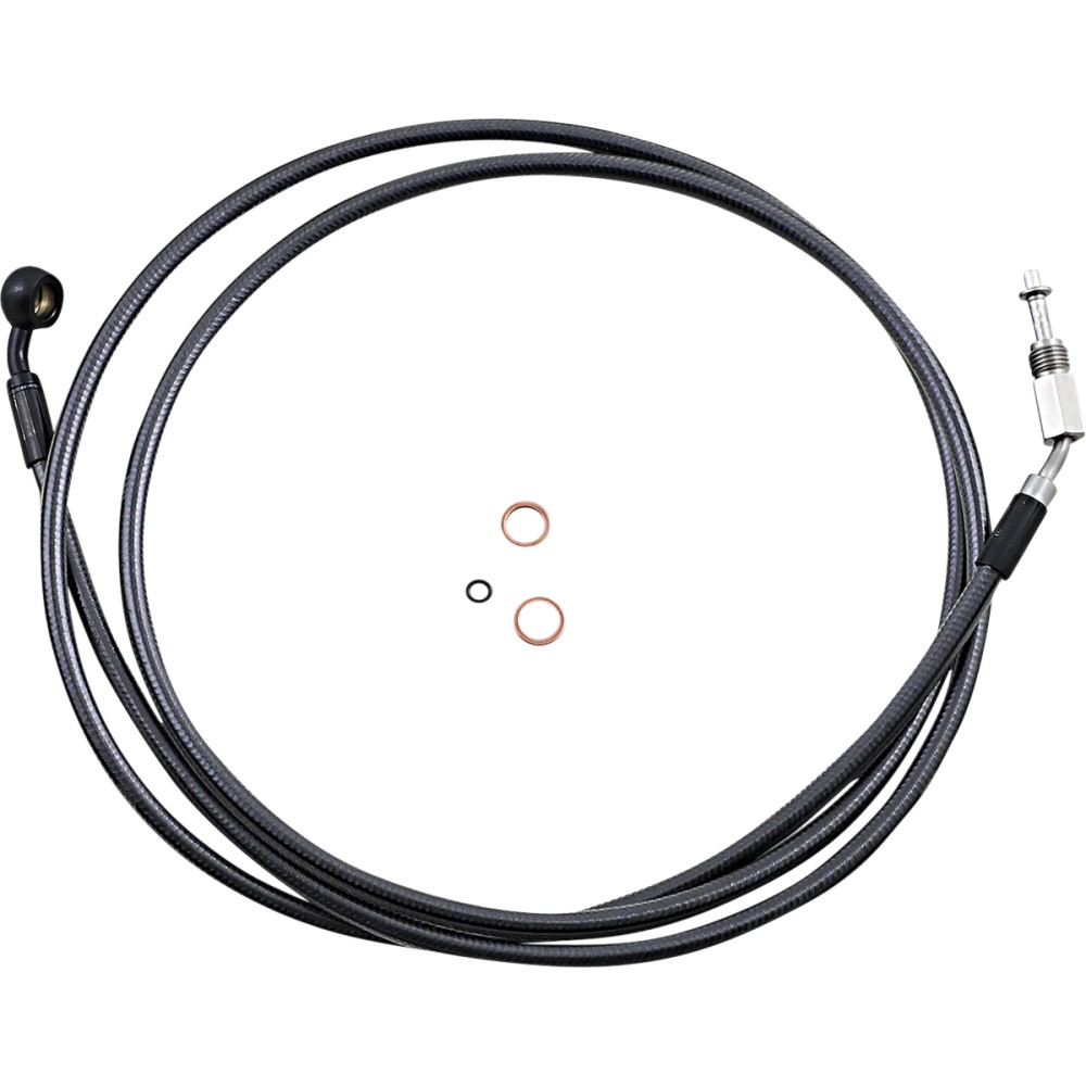 Hydraulic Clutch Line — 76" length, 10 mm 35° banjo, Black Pearl