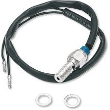 Interruptor hidráulico de luz de freno — 11.1 mm (7/16"), 7/16-24, Cromo