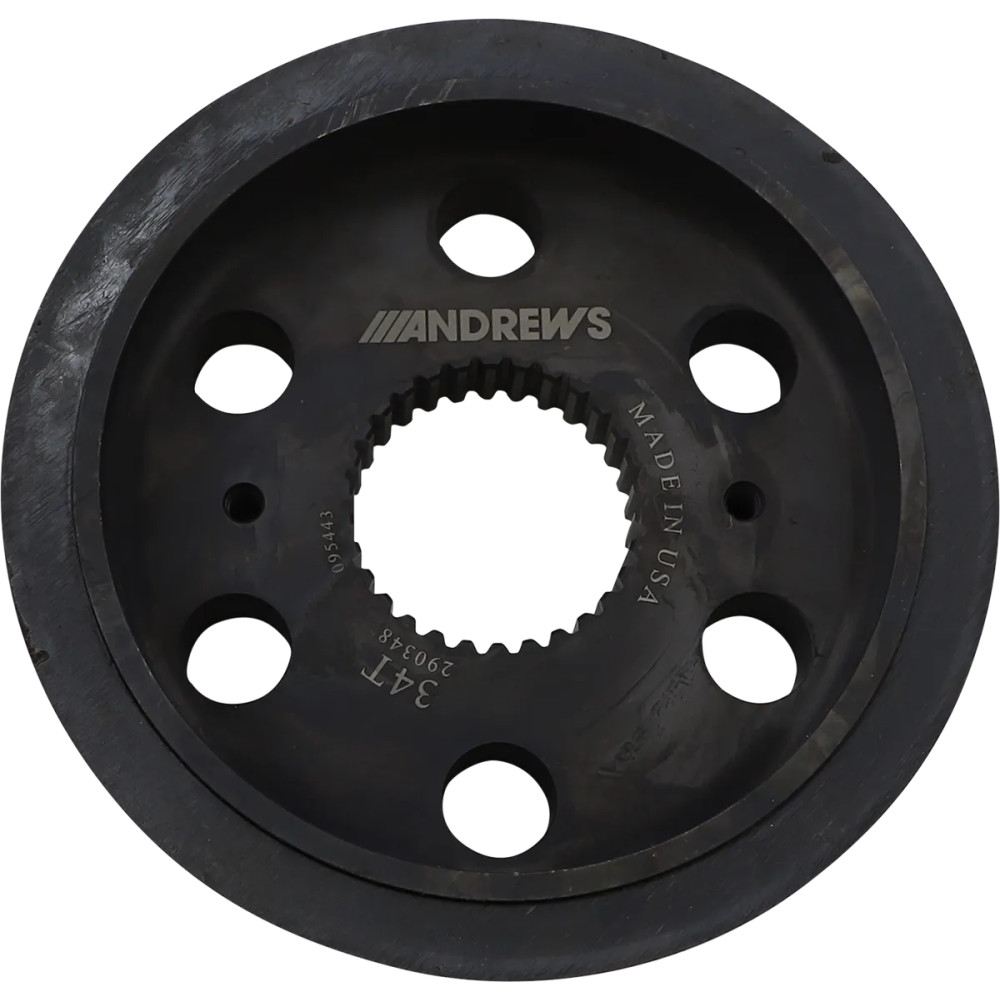 Belt Drive Transmission Pulley — ANDREWS, 34 tooth