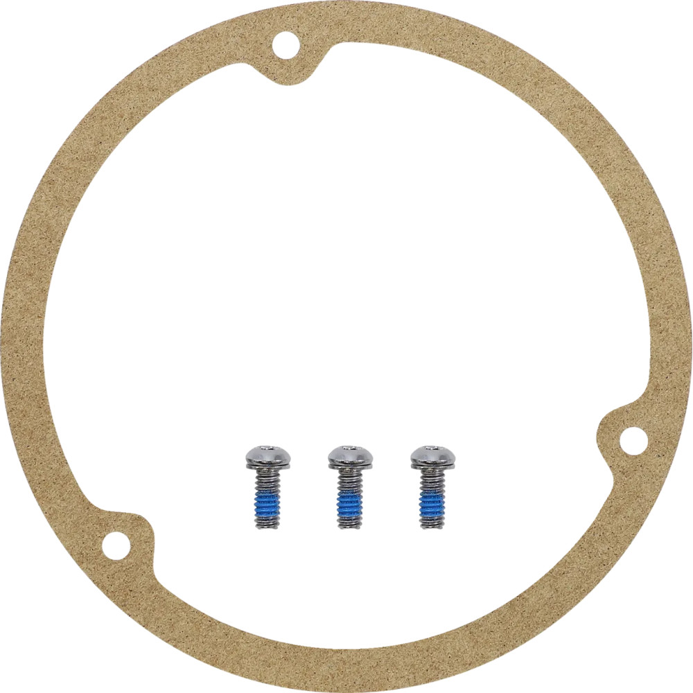 Live to Ride Derby Cover — 3-hole, gold/silver