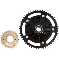 530 Chain Conversion Kit — 530 chain, 25-tooth front sprocket, Black