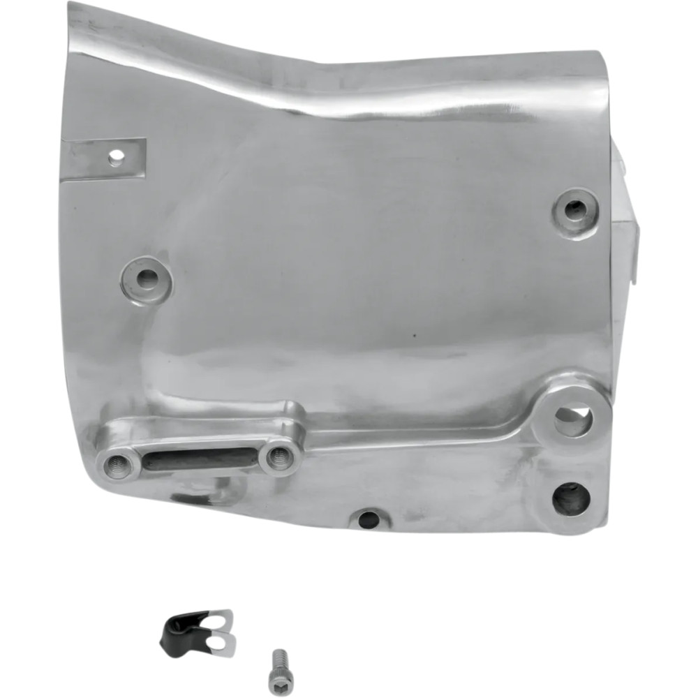 Sprocket Cover — Polished, Aluminum