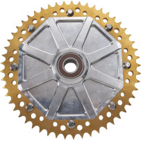 Sistema universal de conversión a cadena con Cush Drive — cadena 530, 53 dientes, oro