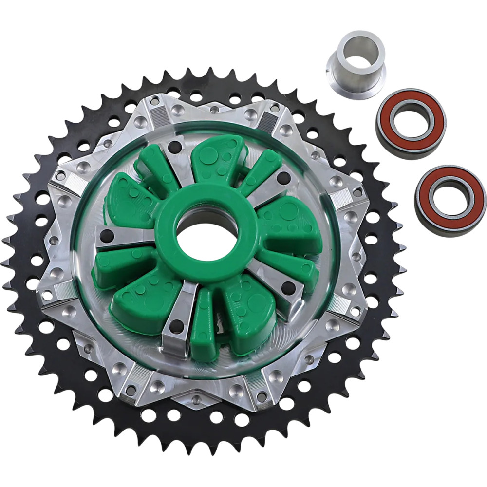 Cush Drive Chain Sprocket — 530 chain, 53 tooth, black