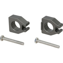 Chain Adjuster Blocks — anodized gray