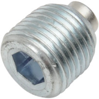 Magnetic Drain Plug — Zinc finish
