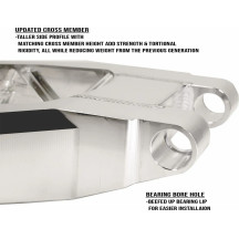 Swing Arm — 25 mm axle, machined finish