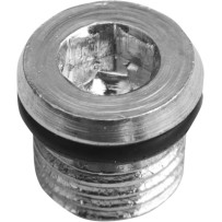 Magnetic Drain Plug — Zinc finish