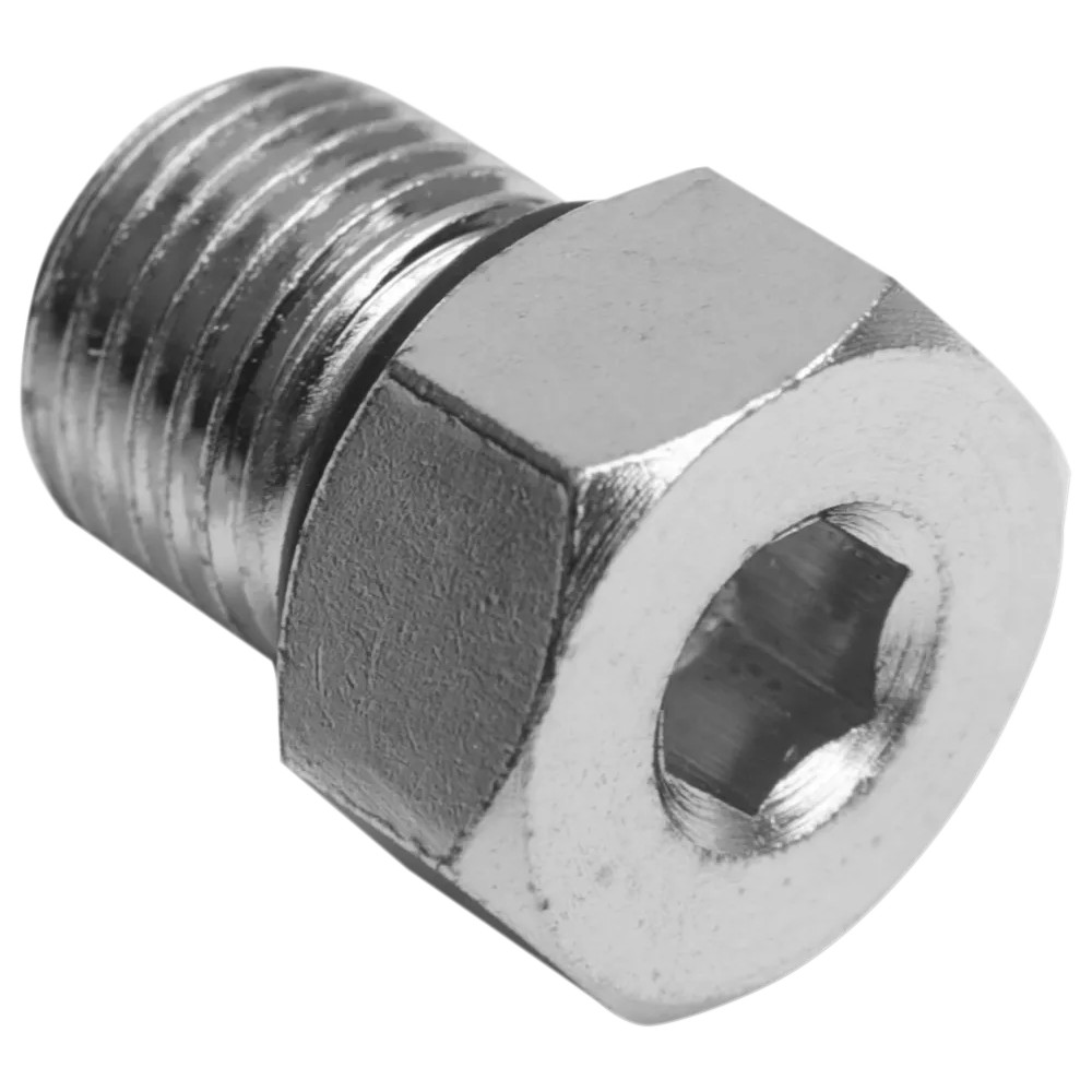 Magnetic Drain Plug — Zinc finish