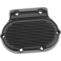 Transmission Side Cover — 6-hole mounting, Black satin