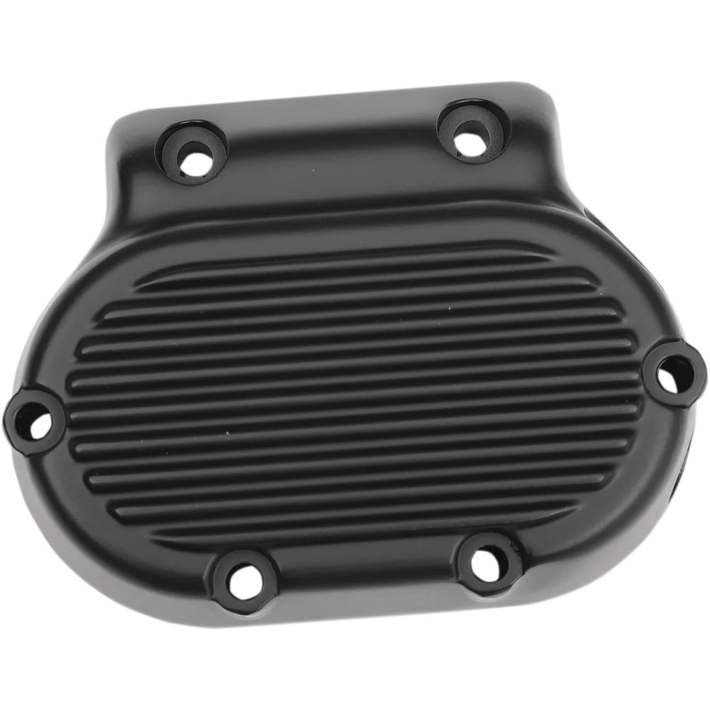 Transmission Side Cover — 6-hole mounting, Black satin