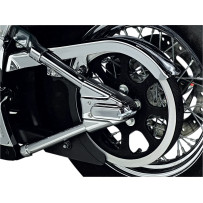Swingarm Cover/Phantom Cover Kit — fits FXS, FLS, FLSTFB, FLSTF, FXSTD, FLSTN; staggered dual/2-into-1 exhaust