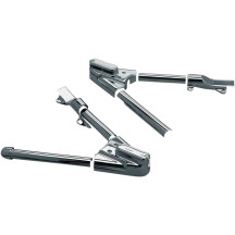 Kit de cubiertas del basculante/Phantom — compatible con FXS, FLS, FLSTFB, FLSTF, FXSTD, FLSTN; staggered dual/2-into-1 exhaust