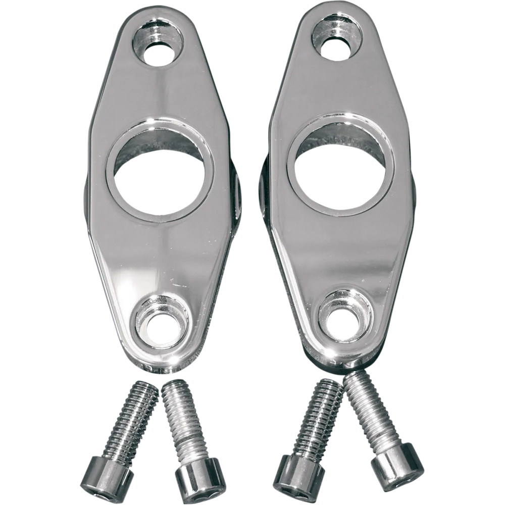 Swingarm Pivot Blocks — Swingarm, Chrome