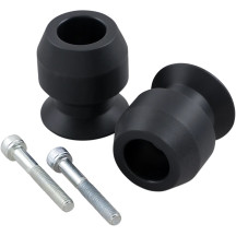 Swingarm Sliders — Black, pair