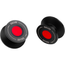 Swingarm Spools — Red