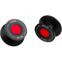 Swingarm Spools — Red