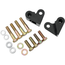 Rear Lowering Kit — Lowers 25/40 mm (1.00") , Rear, Black