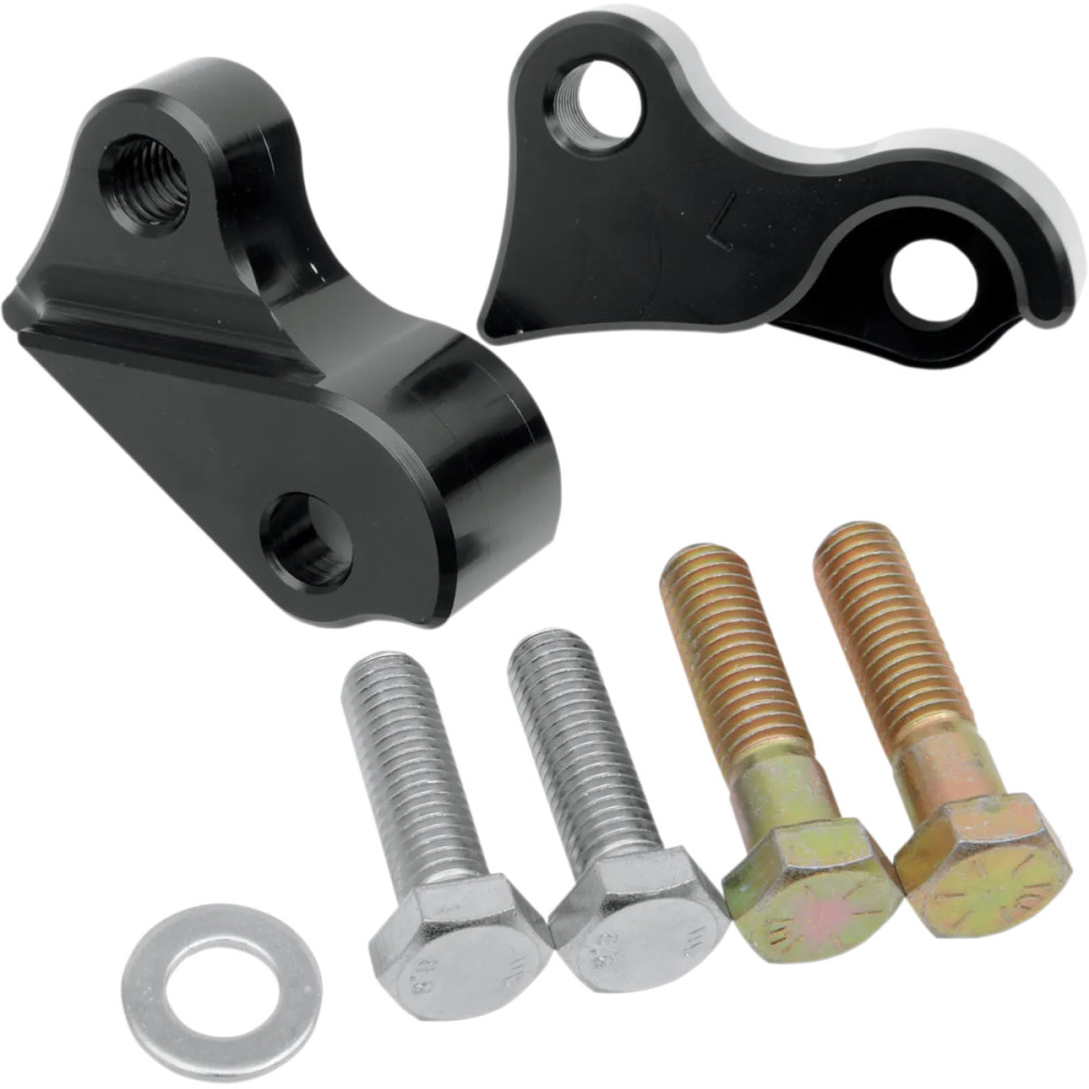Rear Lowering Kit — Lowers 25–40 mm (1.00"), for standard models, rear, Black powder-coated