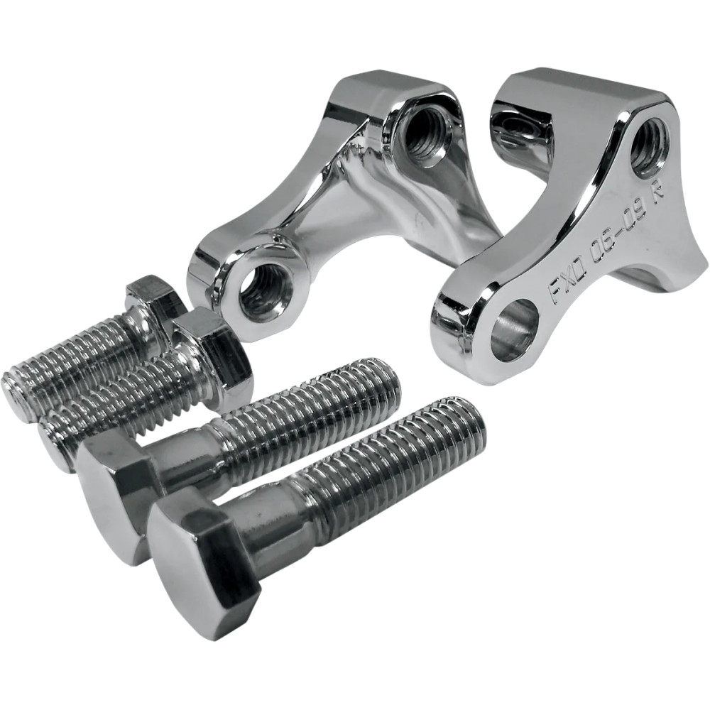 Rear Lowering Kit — Lowers 25–40 mm (1.00") , Chrome