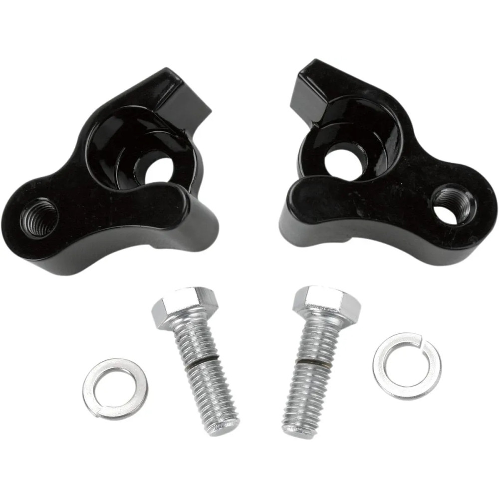 Rear Lowering Kit — Lowers 25–40 mm (1.00"), Black powder-coated