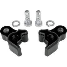 Rear Lowering Kit — Lowers 25–40 mm (1.00"), Black powder-coated