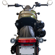 1" Lift Kit / Shock Extension for Sportster S — Lifts 25 mm (1") , Black powder-coated