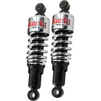 Slammer Kit — Lowers 63.50 mm (2.50"), Front and Rear, Chrome