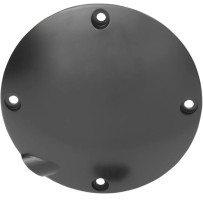 Derby Cover — Black Satin, Aluminum