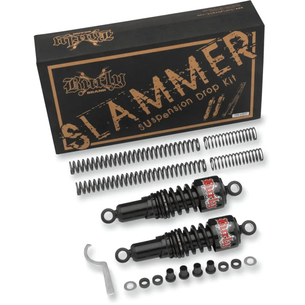 Slammer Kit — Lowers 63.5 mm (2.50"), Black