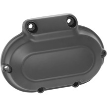 Transmission Side Cover — 6-hole mount, Black Satin