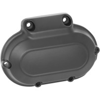 Transmission Side Cover — 6-hole mount, Black Satin