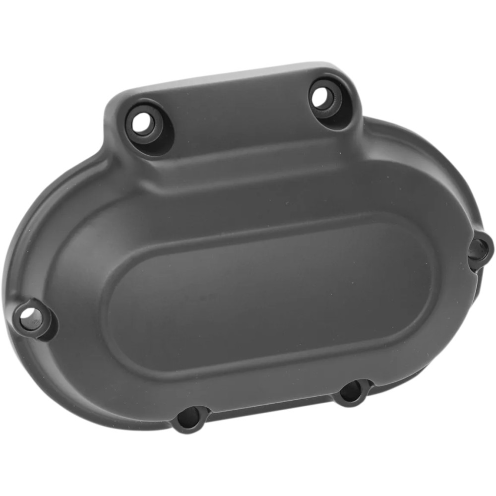 Transmission Side Cover — 6-hole mount, Black Satin