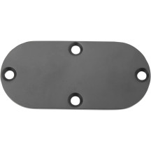 Primary Chain Inspection Cover — 4-hole mounting, Matte Black