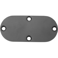 Primary Chain Inspection Cover — 4-hole mounting, Matte Black