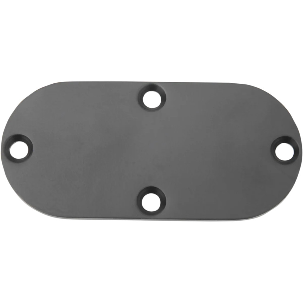 Primary Chain Inspection Cover — 4-hole mounting, Matte Black