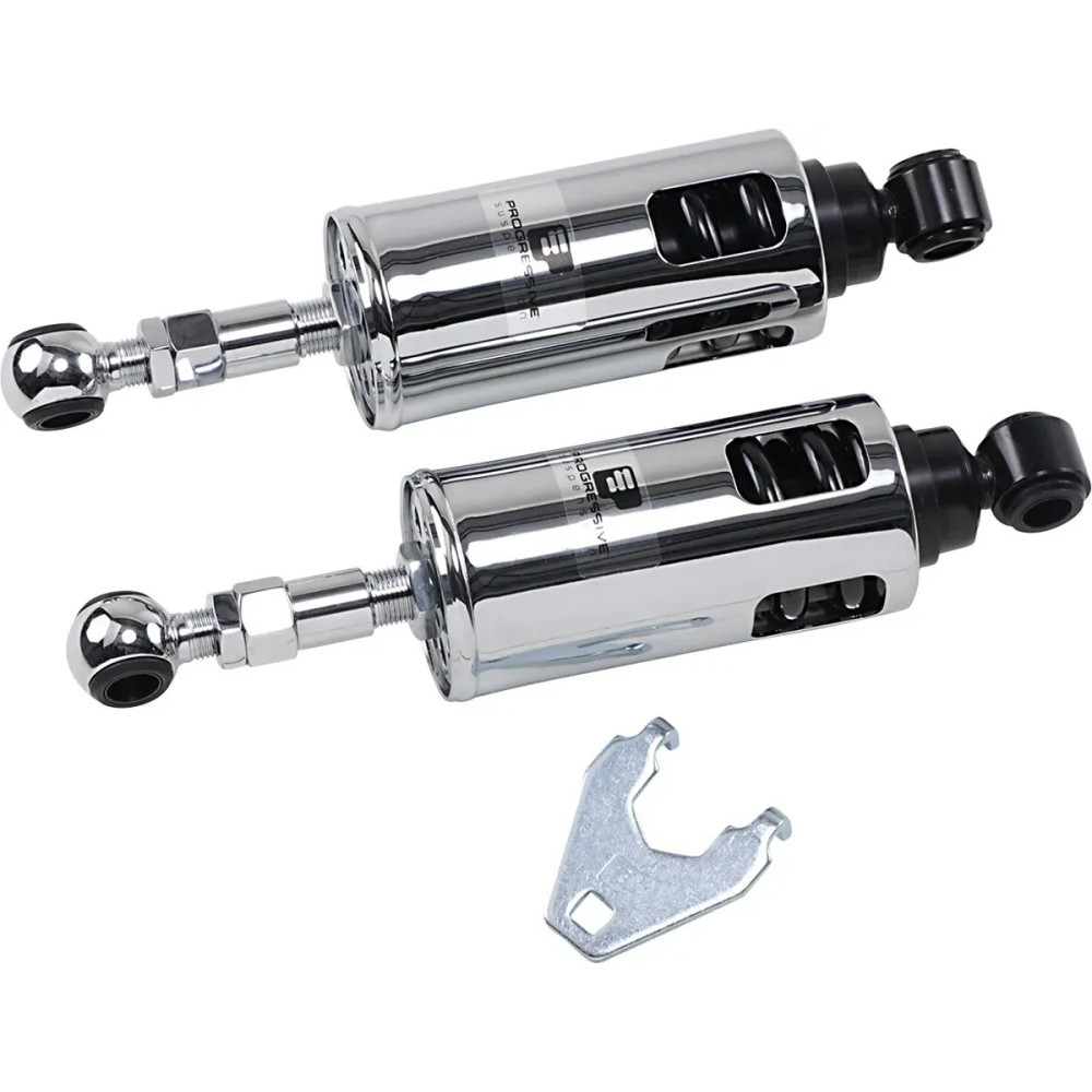 422 Series Shocks — Rear, coilover monotube, gas charged, 19.90 kg/mm (1117 lb/in)