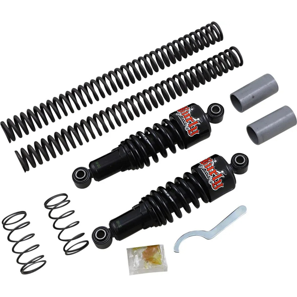 Slammer Kit — Lowers 63.5 mm (2.5"), Front/Rear, Black