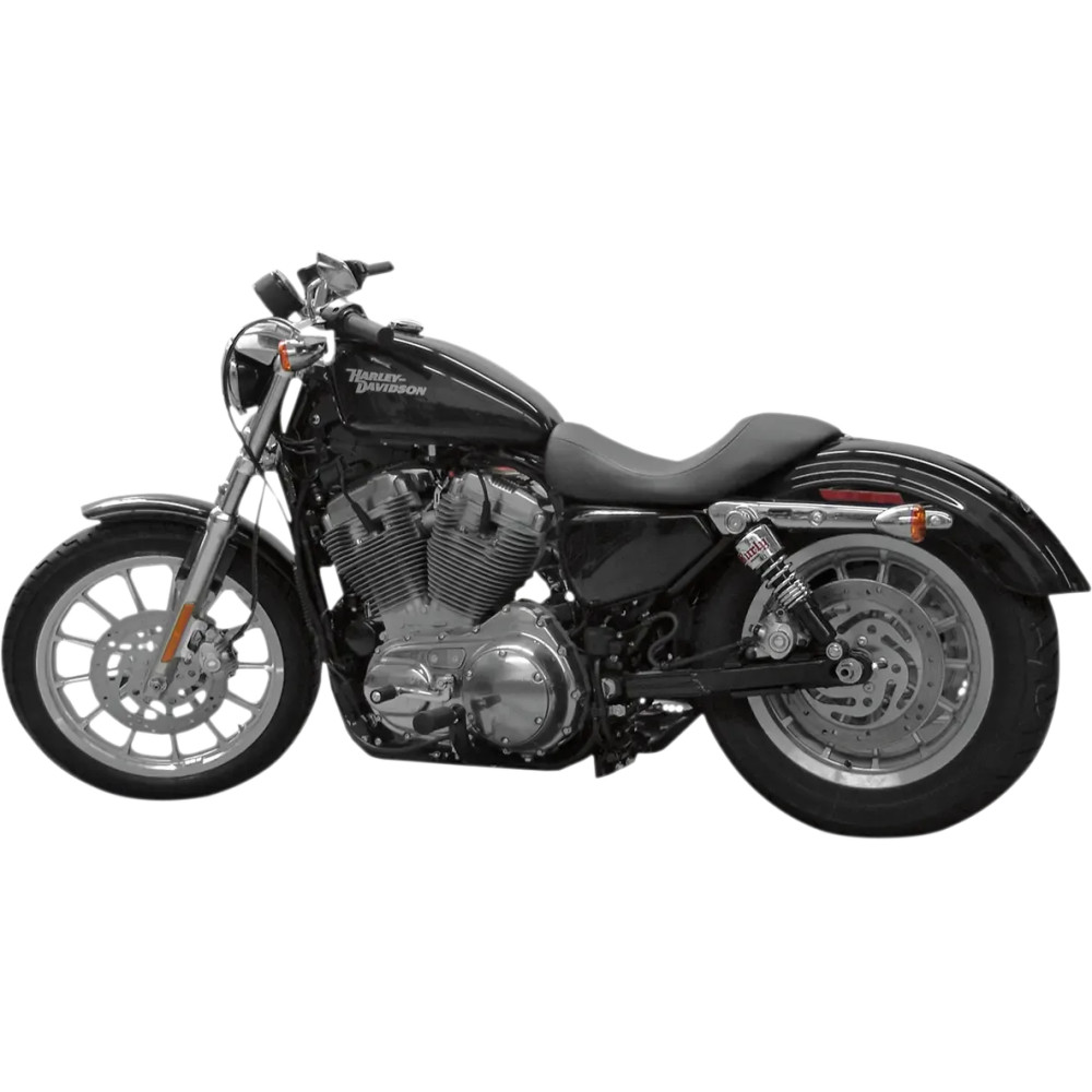 Stiletto Shocks — 381 mm (15"), rear-mounted